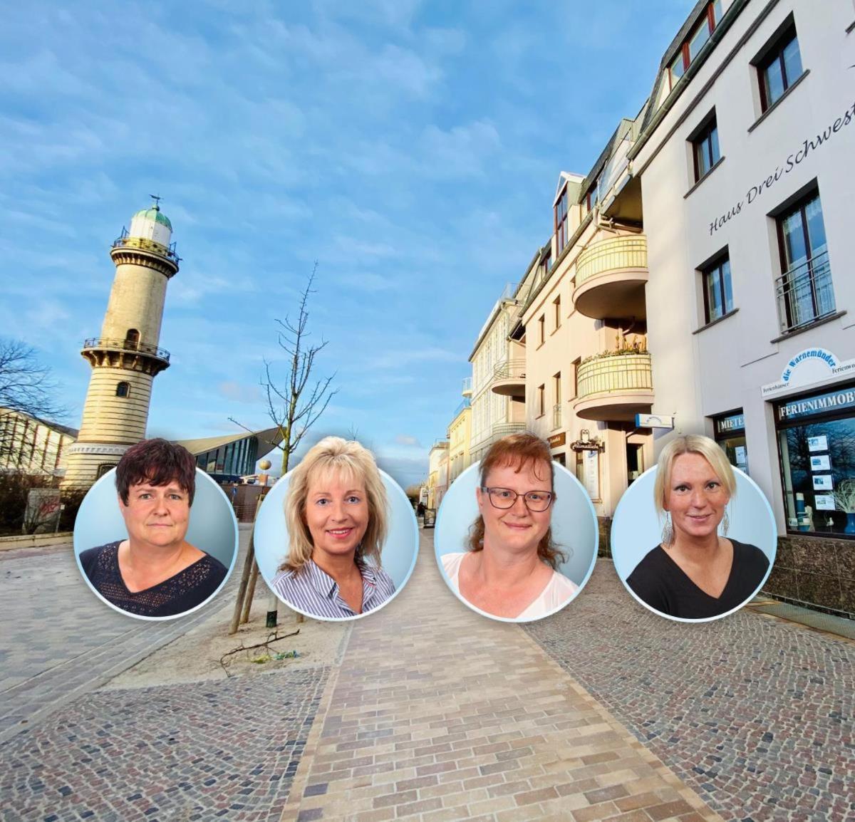 Apartamento Vormann Jantzen, Direkt Am Leuchtturm Rostock Exterior foto